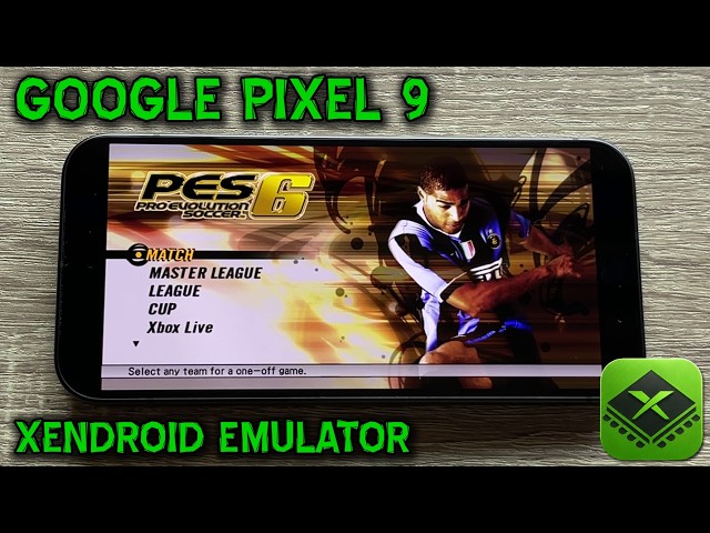 Google Pixel 9 / Tensor G4 - Tony Hawk's American Wasteland / PES 6 - XenDroid Emulator -Test