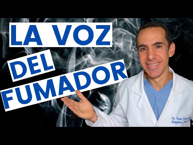 A smoker's voice. Reinke's edema, smoker's polyps. Does smoking affect your voice? Hoarse voice f...