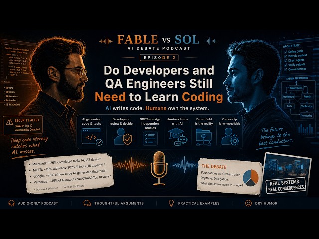 Do Developers & QA Engineers Still Need to Learn Coding? | Fable vs Sol Ep. 2
