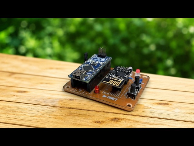 Build This Cheap ESP8266-01 Programmer Using Arduino