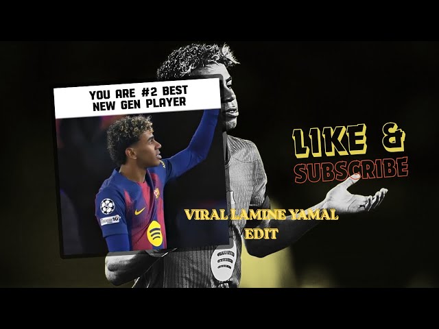 Viral Lamine Yamal edit ! (Warp shake) tutorial in CapCut ! 