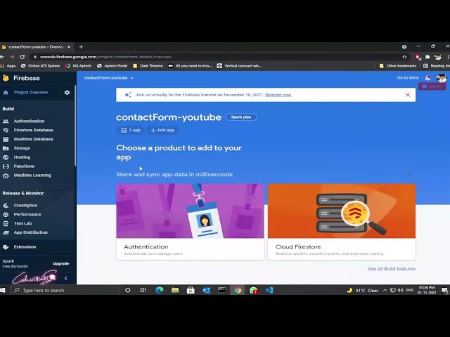 Connecting Firebase to a HTML Form   Firebase Tutorial