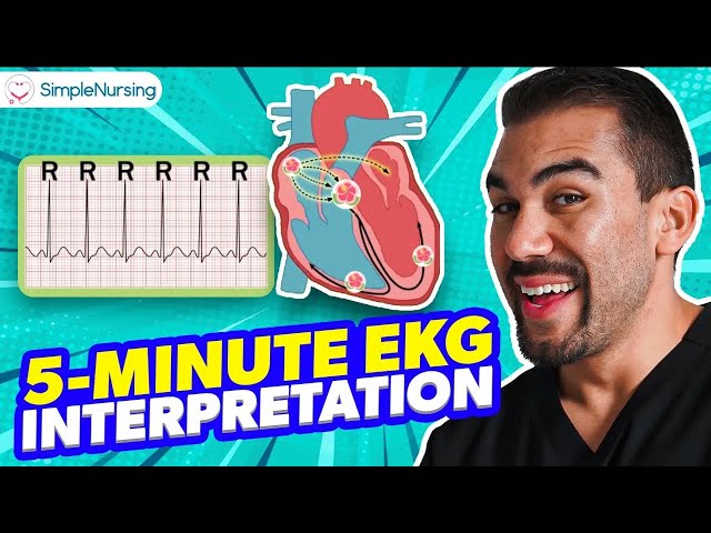 5 minute EKG/ECG Interpretation for NCLEX-RN - EKGs Made Simple
