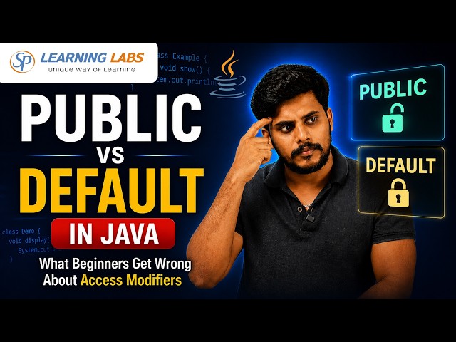 Public vs Default in Java: What Beginners Get Wrong About Access Modifiers