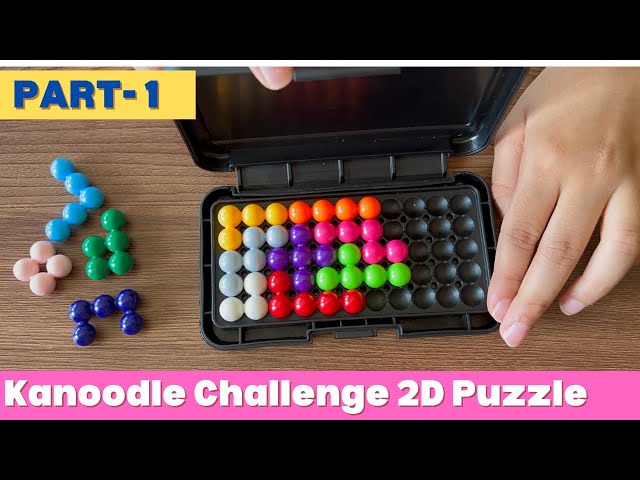 Kanoodle 2D puzzle challenge  : Part - 1 |  Beginner-friendly tutorial