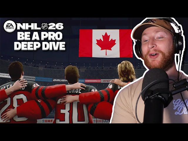 NHL 26 – Be A Pro Deep Dive Reaction