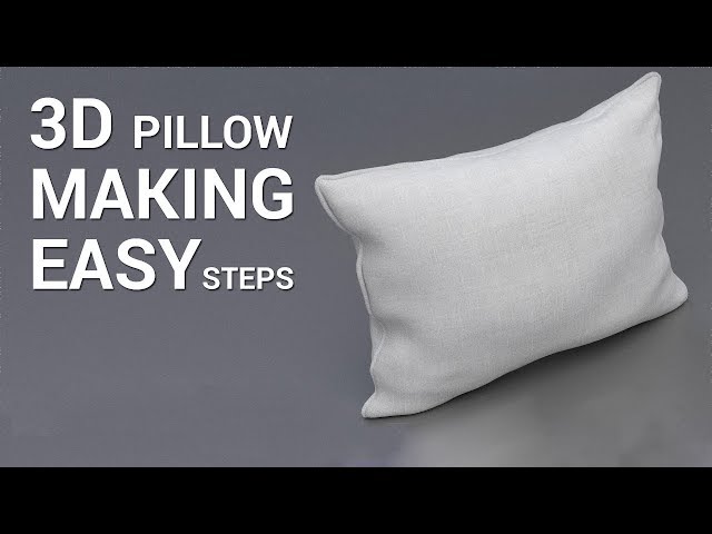 How to Model A 3D Pillow using nCloth in Autodesk Maya in 2 Minutes | Autodesk Maya 2019 Tutorials