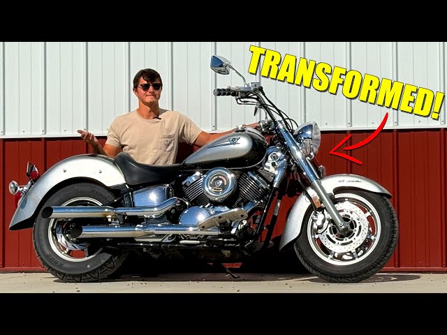 These Small Tweaks TRANSFORMED Our Cheap Yamaha V Star 1100!