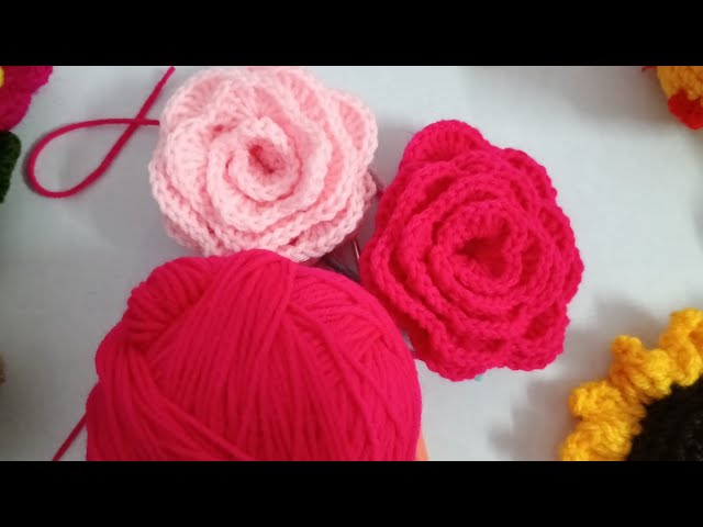 🌹 rose flower tutorial for beginners friendly 💯#rose#live#youtube#trending#craft#crovhet