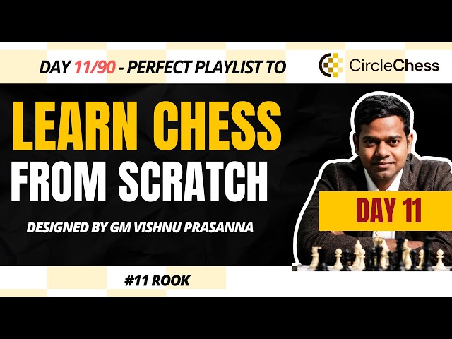 Learn Chess from Scratch | 11/90| WHAT IS ROOK IN CHESS | Perfect playlist to learn chess free
