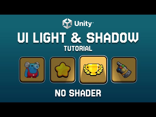 UI Light & Shadow Effect in Unity URP (No Shader)