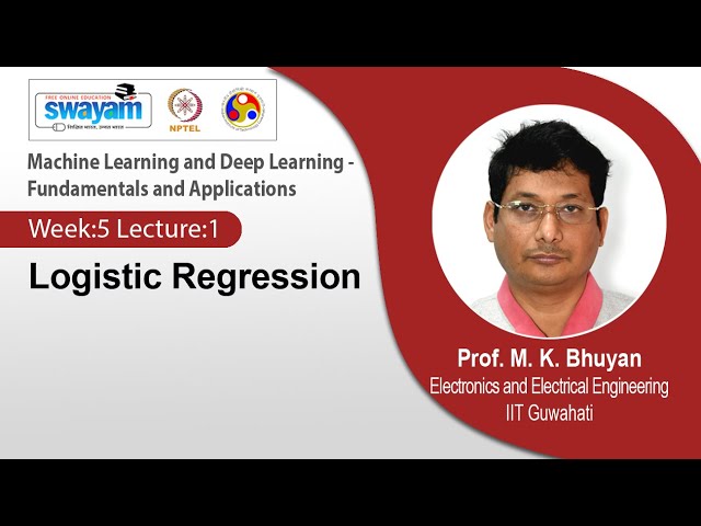 Lec 21: Logistic Regression