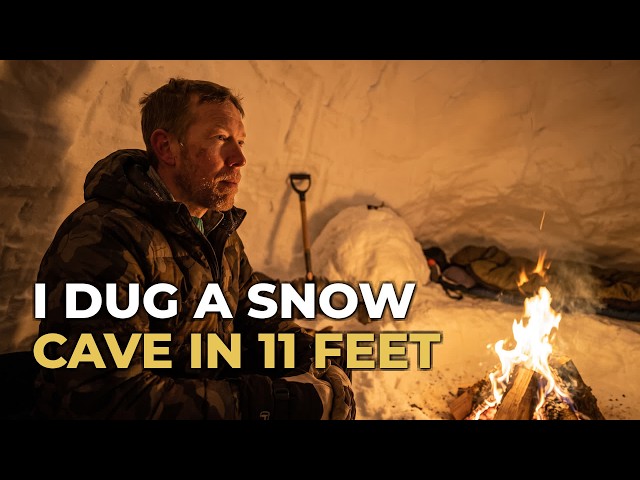 I Dug a Snow Cave in 11 Feet of Alaska Powder
