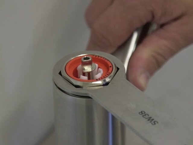KWC INOX Patrone und Dichtungen wechseln | replacement cartridge and seal