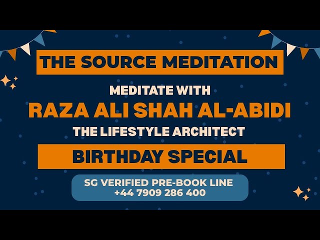 The Best Things In Life Are Free I The Source Meditation | Episode No.1205 I Raza Ali Shah Al-Abidi