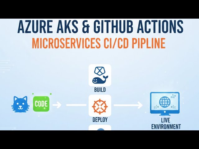 Deploy Microservices on AKS using GitHub Actions | Azure | DevOps