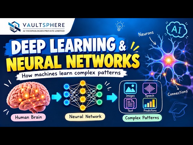 Deep Learning & Neural Networks Explained | How Machines Learn Complex Patterns 🧠🤖