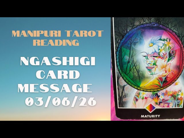 Ngashigi card message #manipuritarotreader #nonnietarot21 #dailytarotreading 