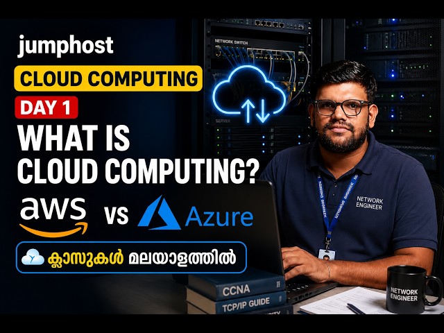 Cloud Computing Full Course Malayalam | Day 1 | What is Cloud Computing? AWS & Azure Introduction