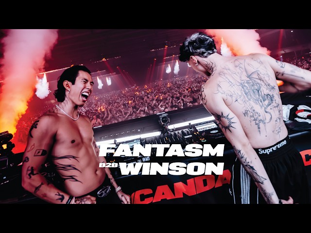 Fantasm B2B Winson - Heavy hitting closing set at SCANDAL | All Day Long Set