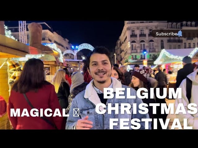 Brussels Belgium Christmas market | Worlds Famous Christmas festival | #Christmas #belgium #brussels