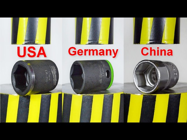 HYDRAULIC PRESS VS EXPENSIVE AND CHEAP TOOLS