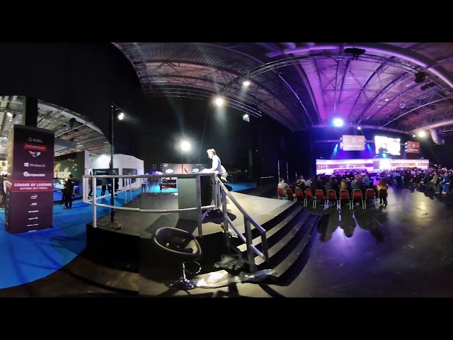 4K 3D 360° VR EGX 2017 : Intel Twitch Alienware