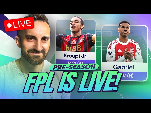 FPL IS LIVE! 🚨 Live Reaction Stream | Fantasy Premier League 25/26