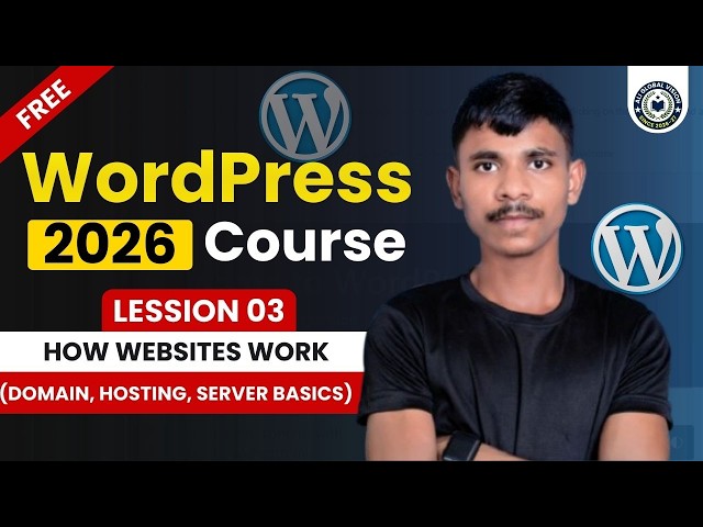 What is WordPress? WordPress.com vs WordPress.org Explained | WordPress Course Lesson 2