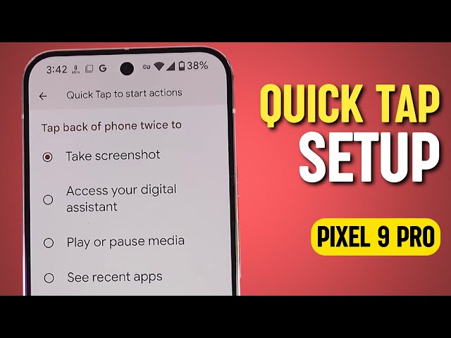 How to Set Quick Tap on Google Pixel 9 Pro