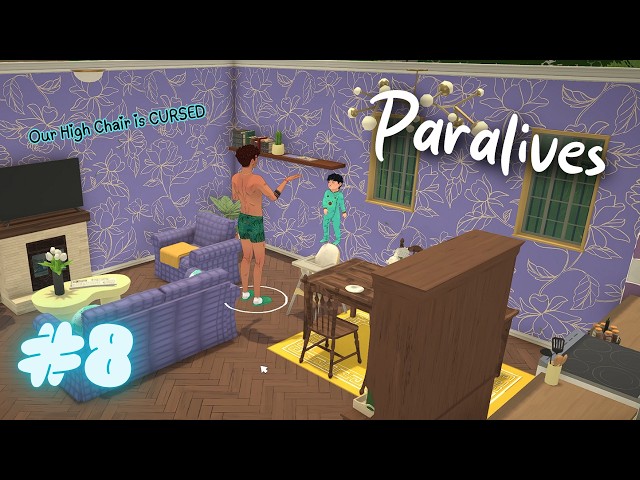 Our High Chair Is CURSED // Let's Play Paralives Episode 8