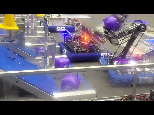 FRC Team 571 Paragon Robotics - 2023 District Championship Wilson Division Qualification Match 44