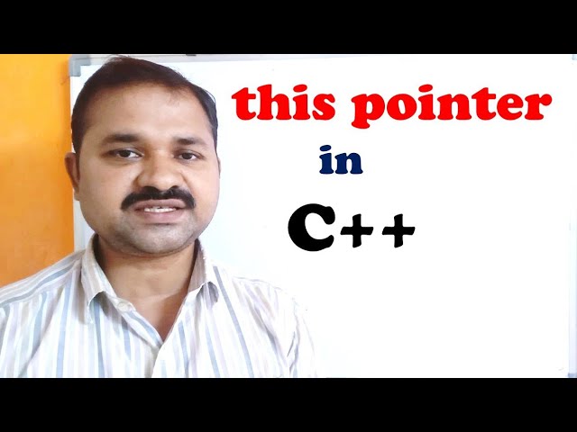 this pointer in C++ || CPP