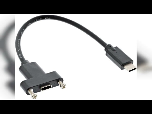 Review: InLine 33441G USB 3.1 Adapter Cable, Type-C Plug to Type-C Panel Mount, 0.2m