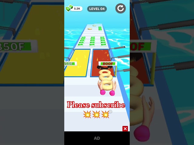 cake stack game level 100 ka king ban gaya 😲😆| #viral #games #trending