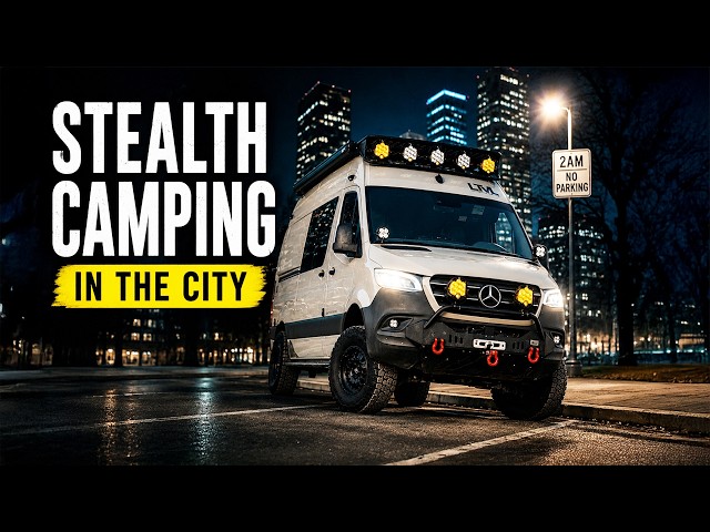 Stealth Camping In a Sprinter? - Living The Van Life