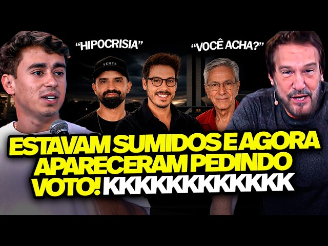 NIKOLAS FERREIRA PERDEU A PACIÊNCIA COM A HIPOCRISIA DE ARTISTAS ESQUERDISTAS NAS ELEIÇÕES