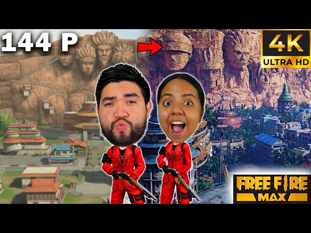 JUGAMOS FREEFIRE MAX CON LOS GRÁFICOS AL MAXIMO POR PRIMERA VEZ