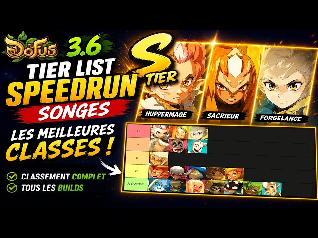 3.6 Dream Speedrun Tier List: Best Classes + All Builds