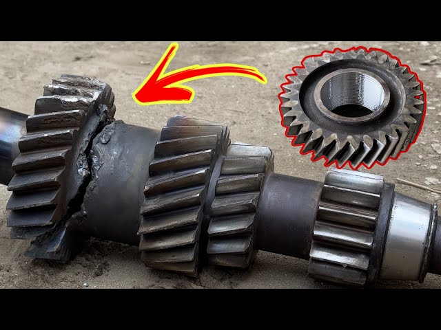A Smashed Truck Gear Block Repaired Process is Completely Recognition Of Our Mechanic skills…