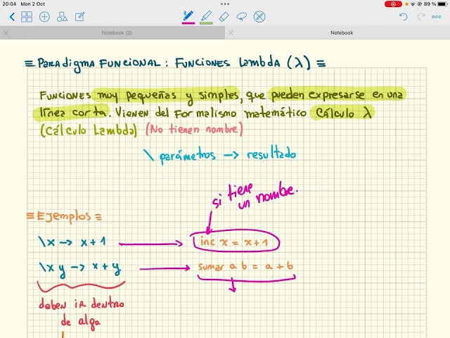 011 Paradigma Funcional - funciones lambda