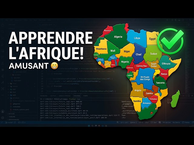 AfriMap : l'appli pour apprendre l'Afrique en s'amusant 🌍 (démo complète)