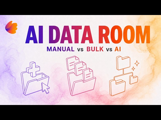 How to Build a Data Room with AI: Auto-Generate Your Due Diligence Folder Structure