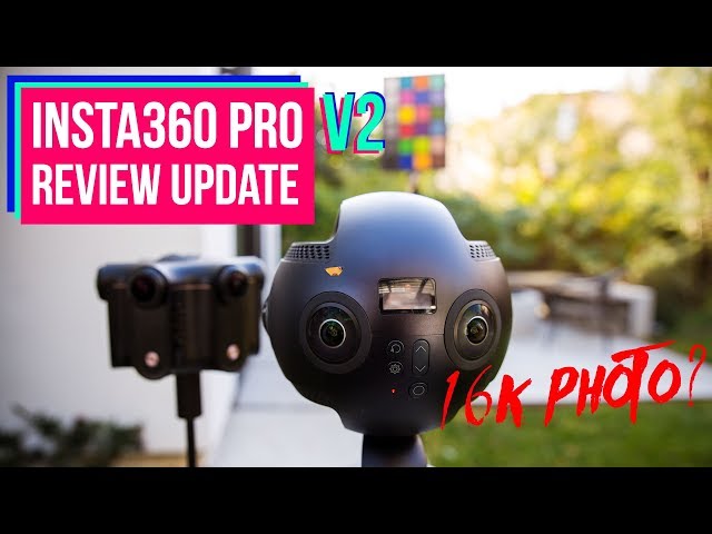 [UPDATE] Insta360 Pro Review: 8K Video compared to Obsidian R & 12K 360° photo demystify