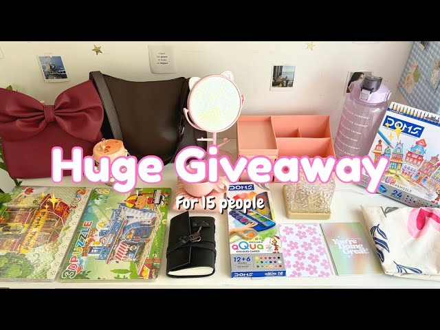 Huge Giveaway For 15 People💌|| Cuddle Cloud