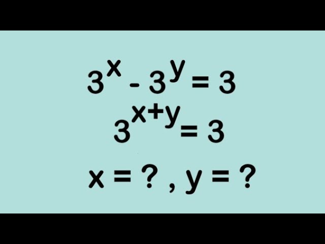 A Beautiful olympiad Algebra Problem l advanced Maths l olympiad mathematics 