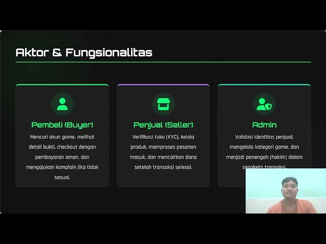 Presentasi Laporan Capstone 1: Rancang Bangun Aplikasi Marketplace Produk Virtual "Xarays"