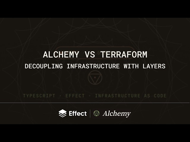 Alchemy vs Terraform + Decoupling Infrastructure with Layers
