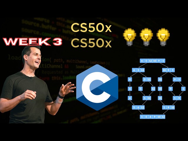 CS50 Week 3 Was All About Algorithms || Sorting Algorithms || Harvard CS50 Is Getting Serious Now