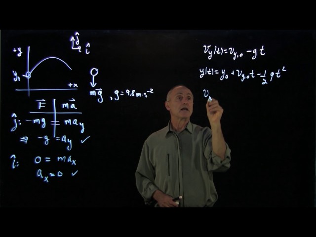 3.4 Projectile Motion